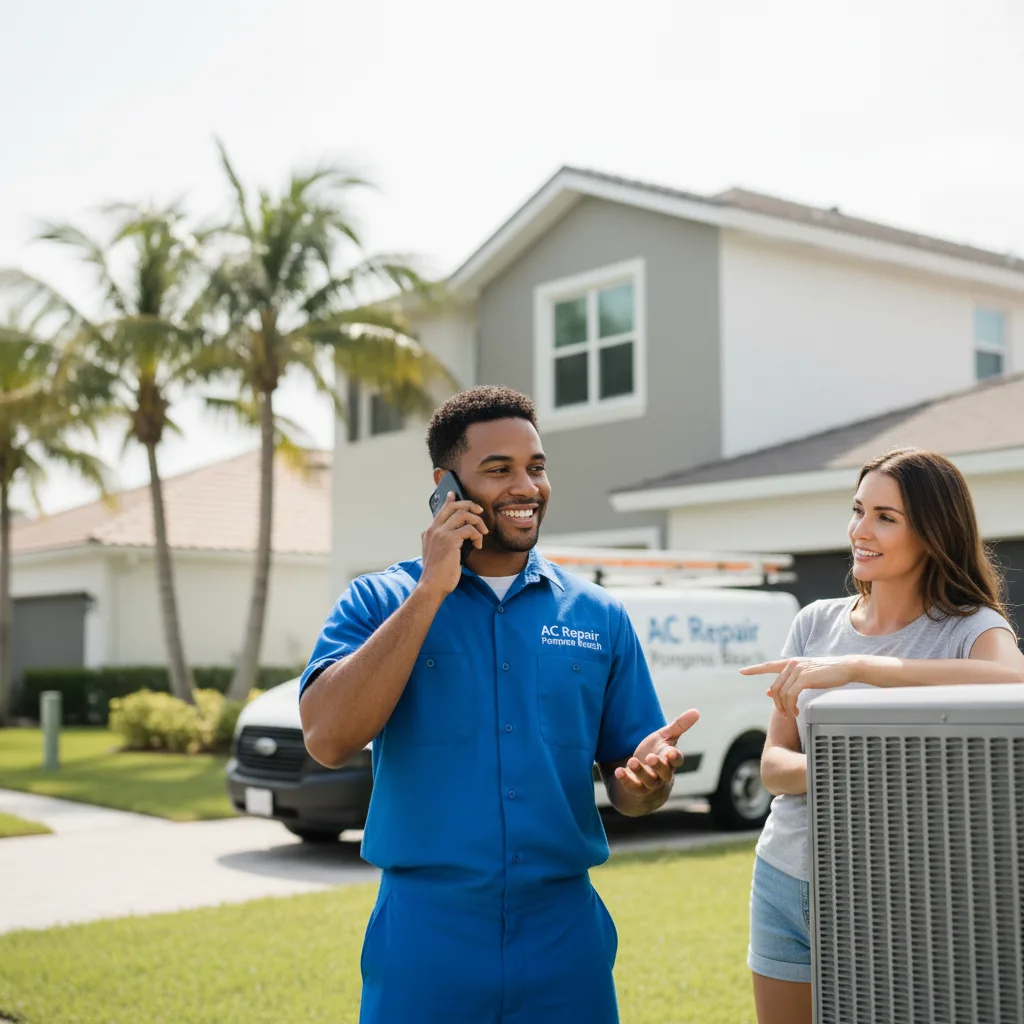 AC Repair Pompano Beach customer support in Yellville